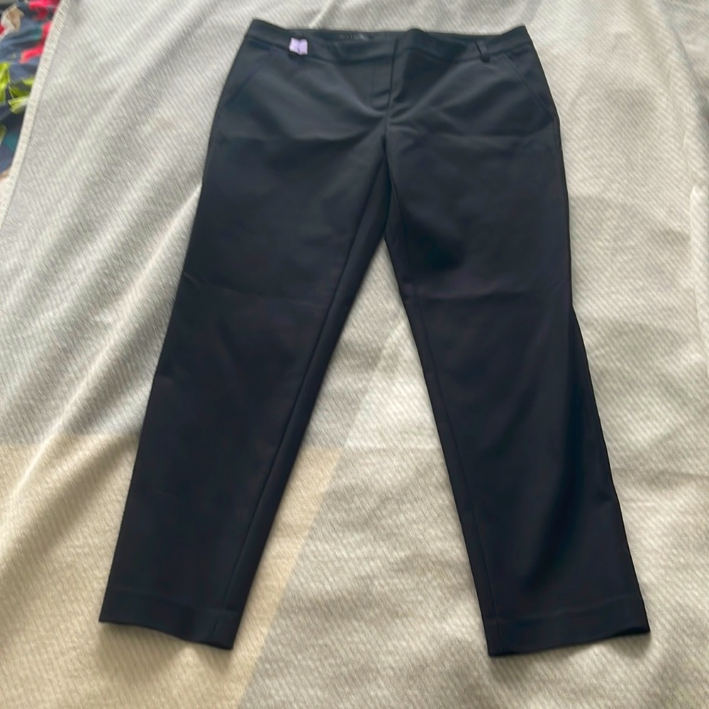 Judith and Charles Black Pants Size 12 (fits more like 10-12)